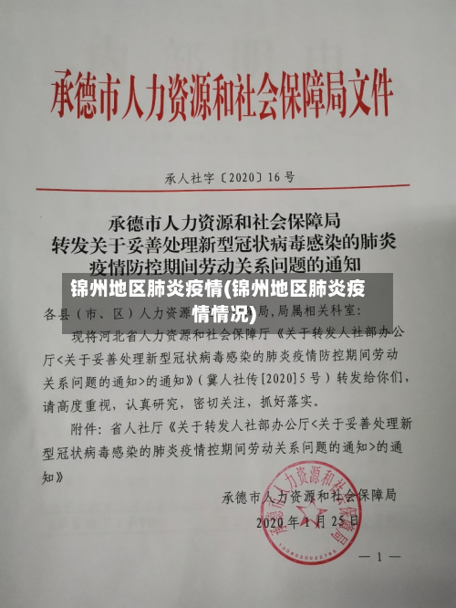 锦州地区肺炎疫情(锦州地区肺炎疫情情况)-第2张图片