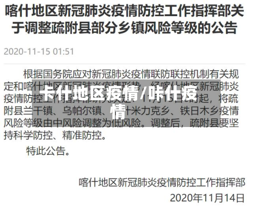 卡什地区疫情/咔什疫情-第2张图片