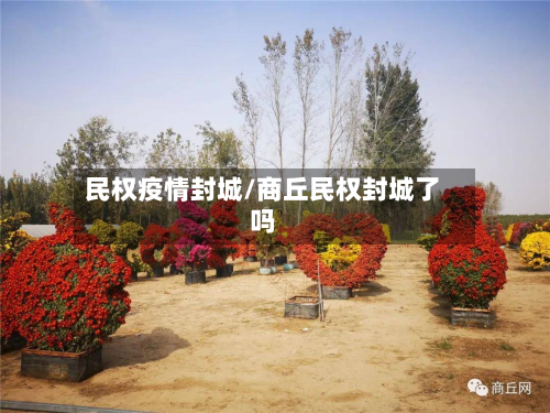 民权疫情封城/商丘民权封城了吗